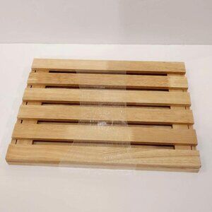 New Wooden Bread Cutting Board with Crumb Catcher  Food Safe